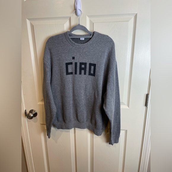 Clare V Heather Gray Crew Neck Sweater - Picture 3 of 14